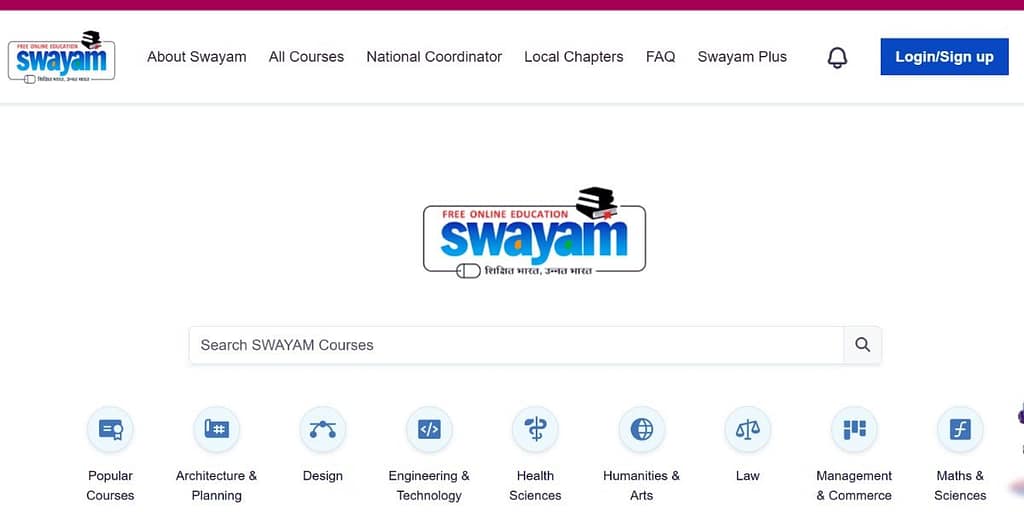 5 Powerful Government Platforms Every Student Must Use in 2026 for Free Learning 2 SWAYAM – Free Courses from India’s Top Universities (5 Powerful Government Platforms)