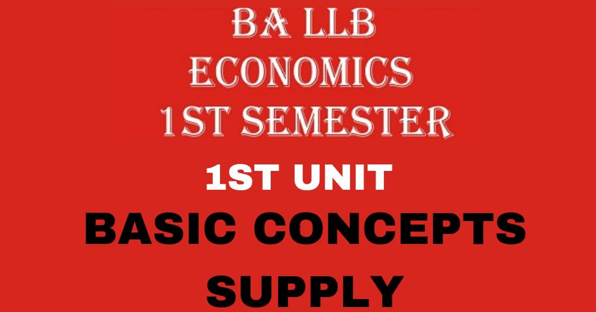What is Supply in Economics? Explain its Features. 1 What is Supply in Economics? Explain its Features.