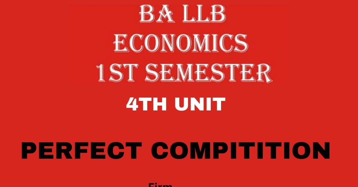 What is a Perfect Competition? Explain its Features. 1 What is a Perfect Competition? Explain its Features.