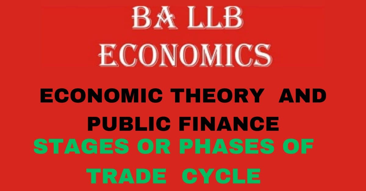 Define trade cycles. What are the different phases of a trade cycles?