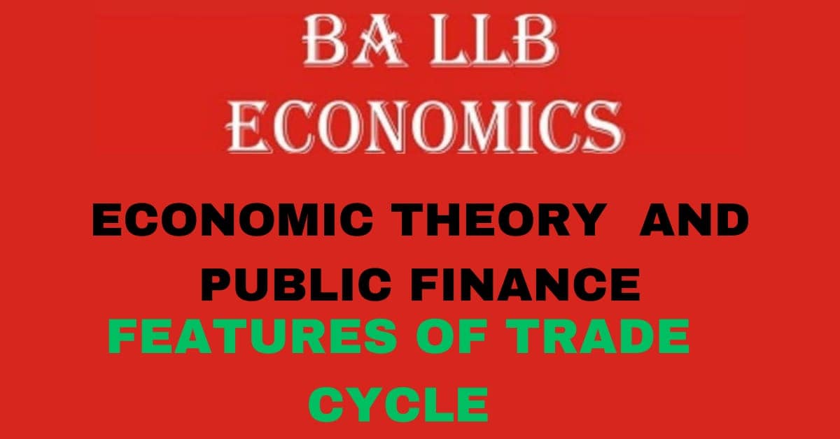 Explain the features of business cycle.