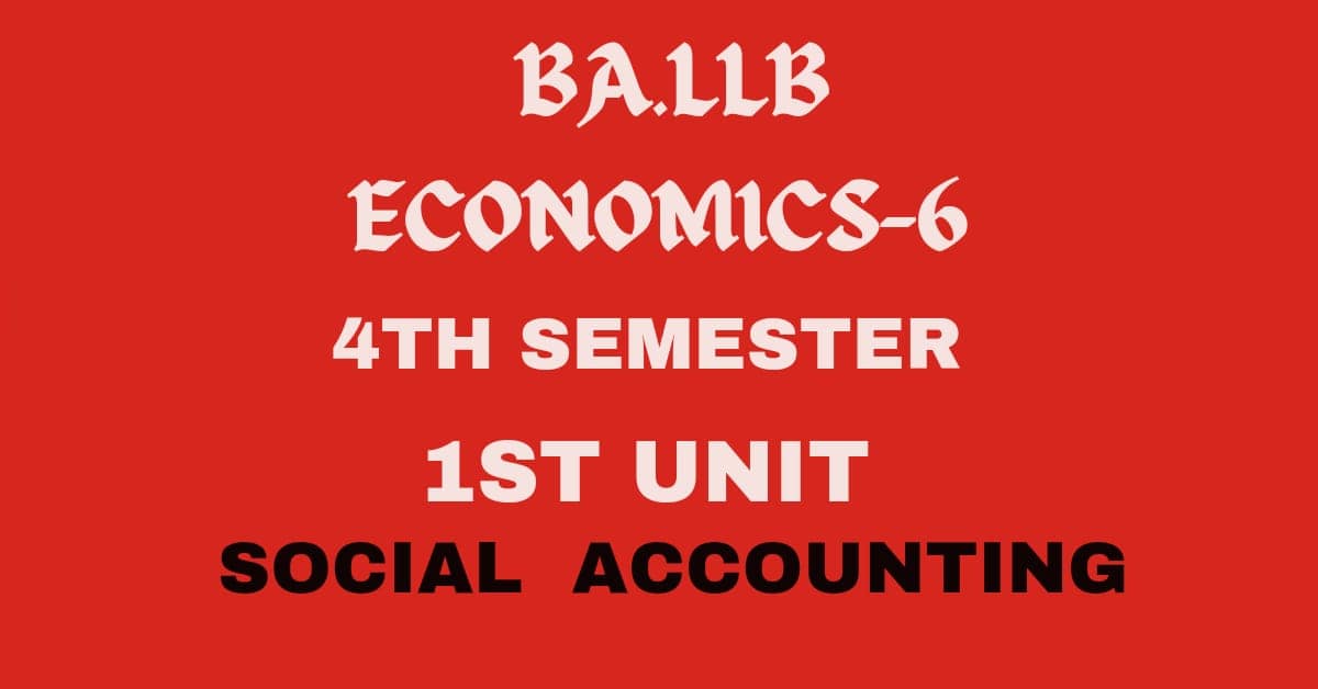 What is Social Accounting? Explain its Need. 1 What is Social Accounting? Explain its Need.