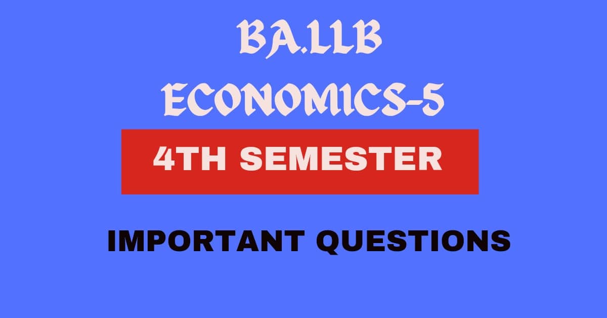 ECONOMICS-5 MAJOR- MICRO ECONOMICS