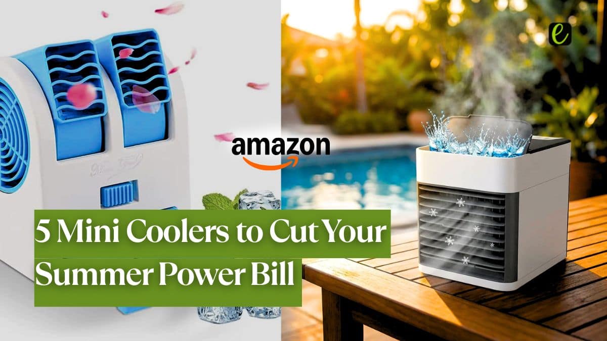 Ecolaw - Advocating For The Planet 26 5 Mini Coolers That Cut Your Summer Electricity Bill by 90% — Available on Amazon India