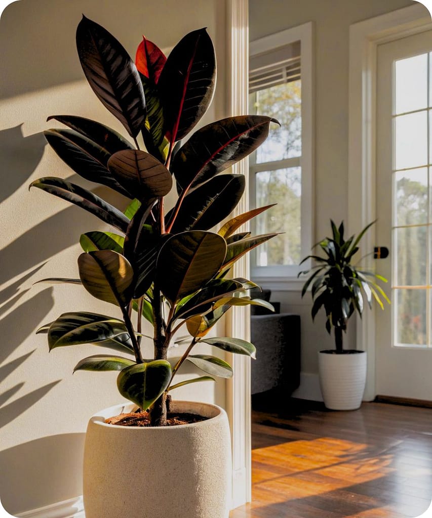 Get These 14 Indoor Plants Before the Monsoon Arrives for a Fresh & Healthy Home 28 Rubber Plant