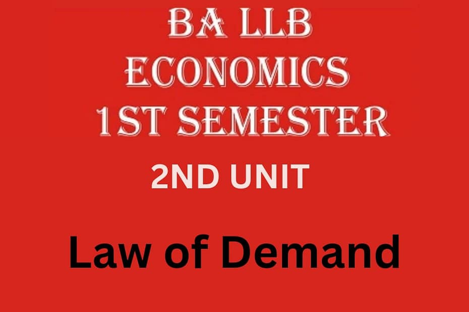 Briefly Explain the law of Demand with the help of schedule and graph? 5 Briefly Explain the law of Demand with the help of schedule and graph?