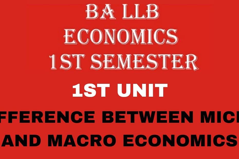 Distinguish between Micro and Macro economics. 10 Distinguish between Micro and Macro economics.