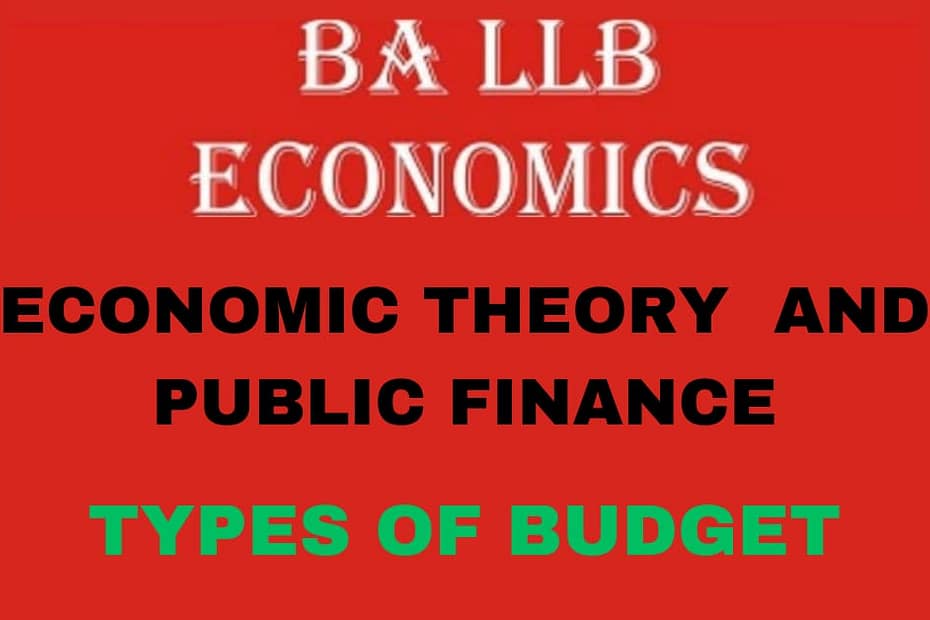 What is Budget? Explain the types of budget? 5 What is Budget? Explain the types of budget?