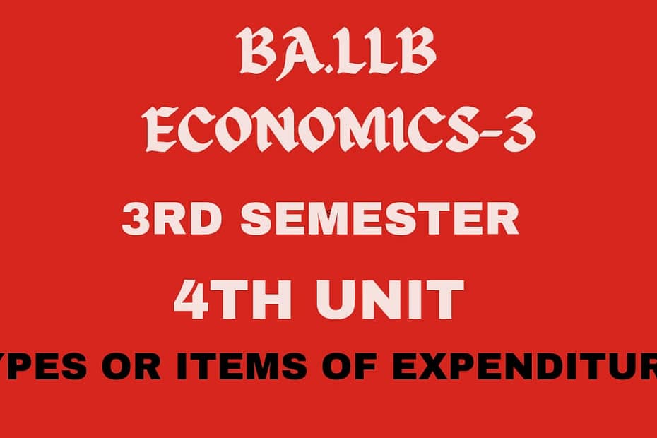 What is public expenditure? Explain its types. 1 What is public expenditure? Explain its types.