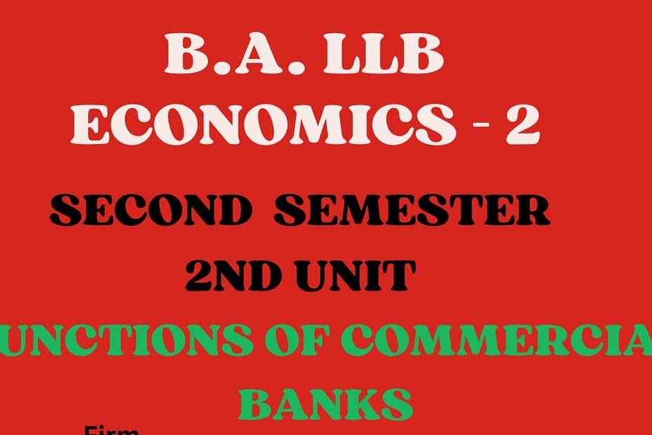 What are commercial banks? Explain its credit creation.