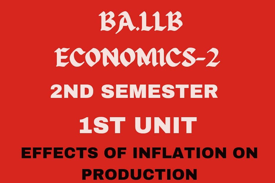 Explain the effects of inflation on production? 4 Explain the effects of inflation on production?