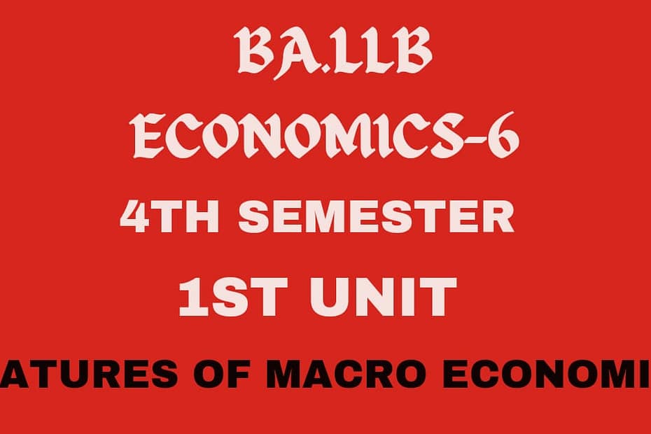 Explain the features of Macro economics. 9 Explain the features of Macro economics.