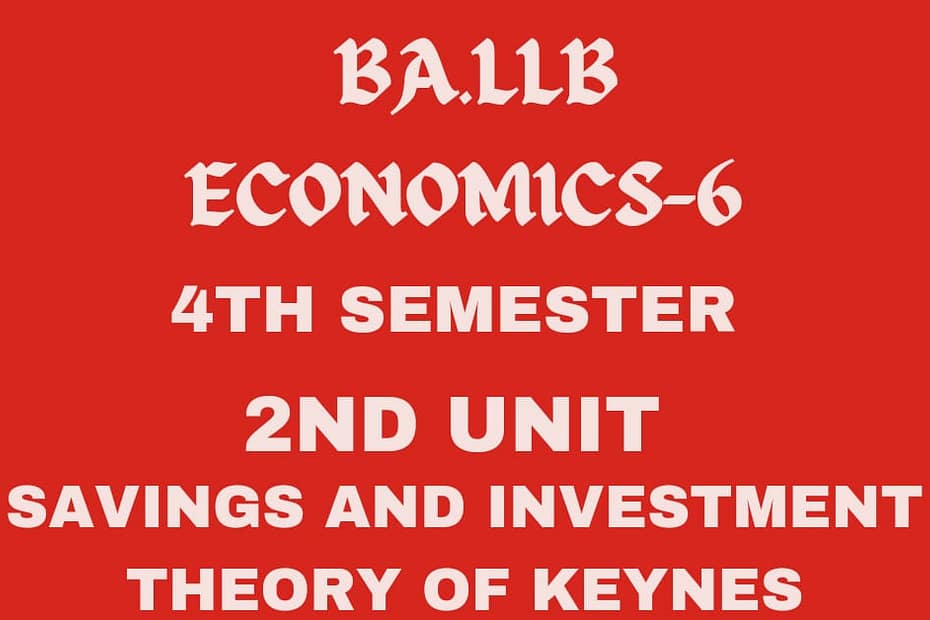 Explain the Keynes savings and investment theory. 8 Explain the Keynes savings and investment theory.