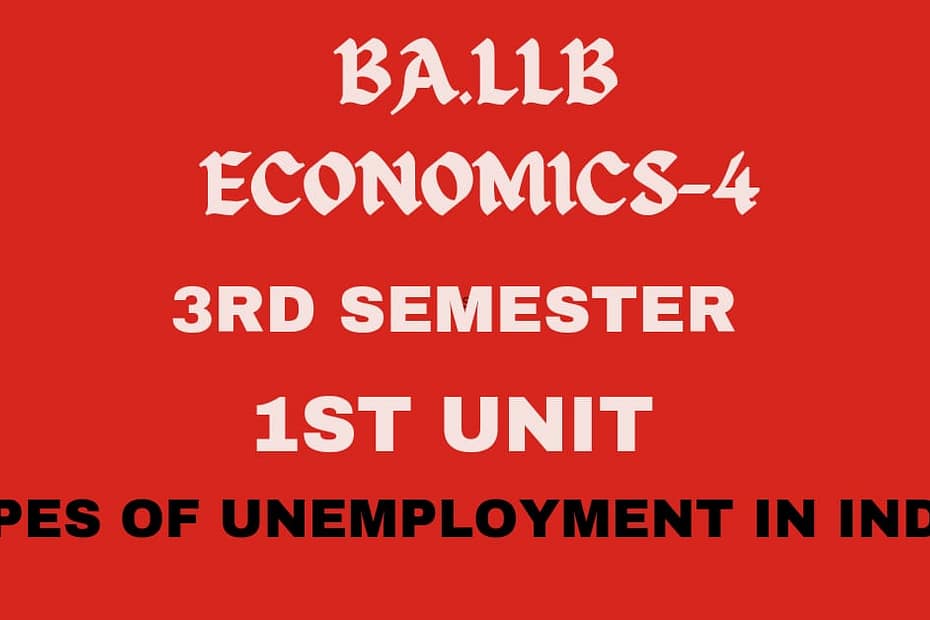 Explain the types of unemployment. 8 Explain the types of unemployment.
