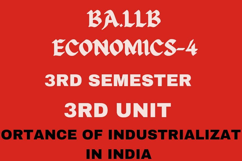 What is Industrialization. Explain the importance of Industrialization in India. 6 What is Industrialization. Explain the importance of Industrialization in India.