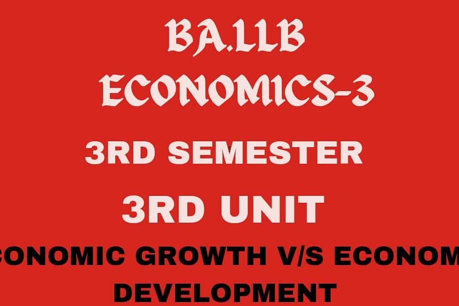 Distinguished between economic growth and economic development. 6 Distinguished between economic growth and economic development.