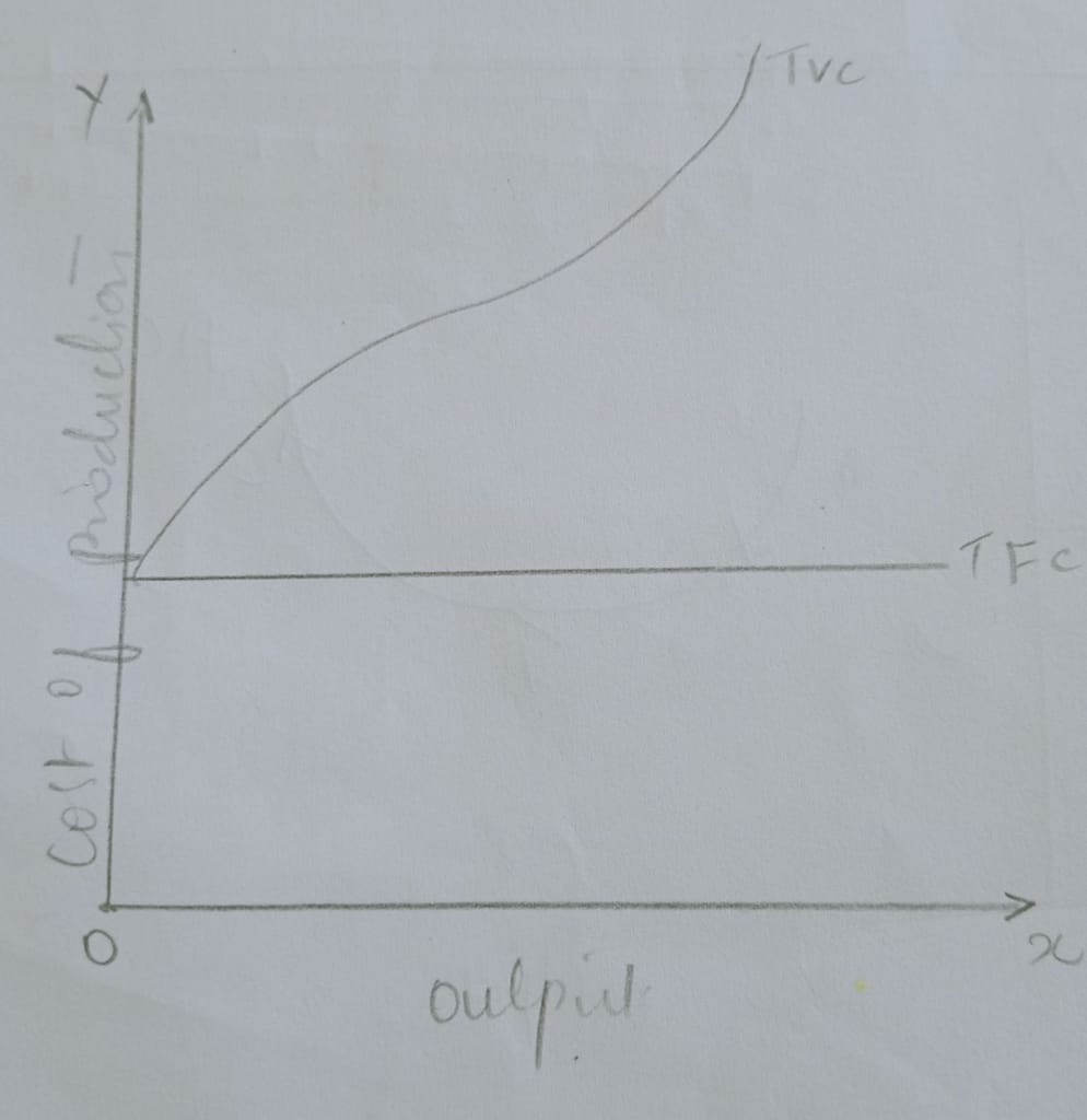 Define Cost? Explain the Concepts of Cost with graphs. 4 Define Cost? Explain the Concepts of Cost with graphs.